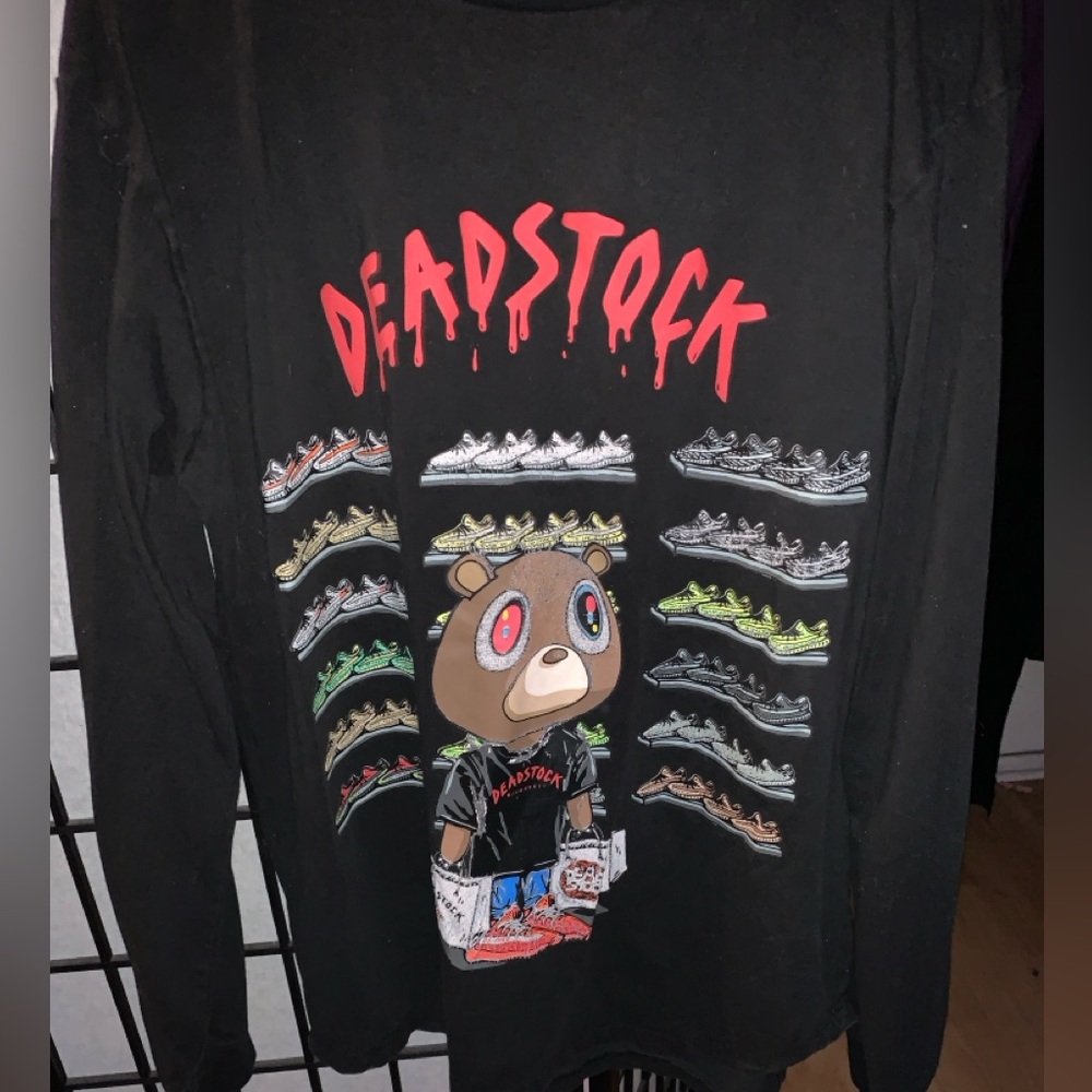Rare deadstock kanye graduation bear sneaker long sleeve ye yeezy - Picture 1 of 7
